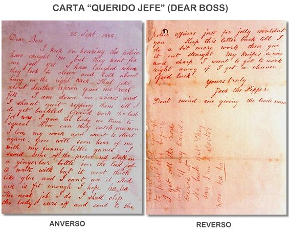 Carta querido jefe (dear boss).